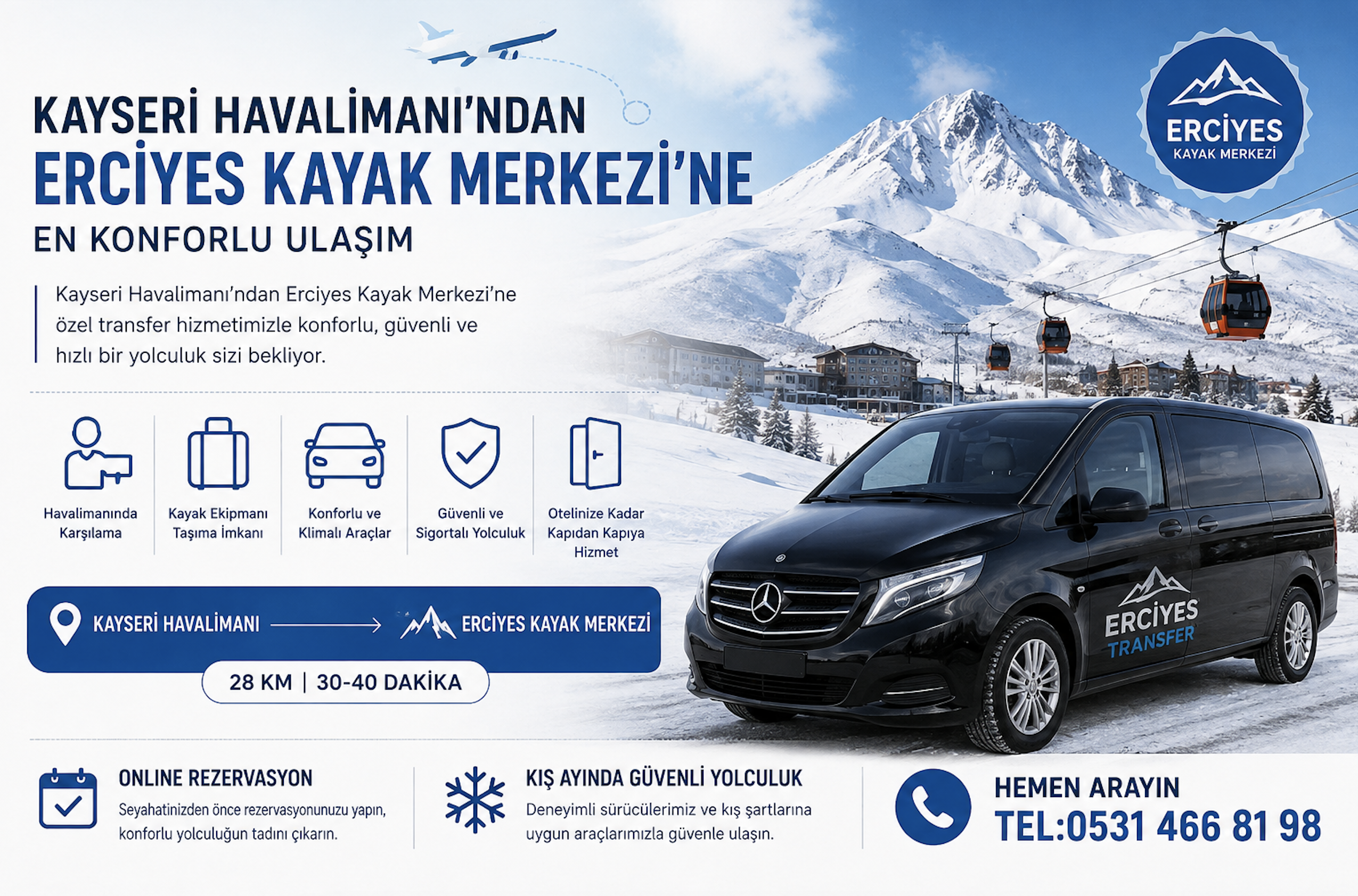 KAYSERI ERCIYES TRANSFER